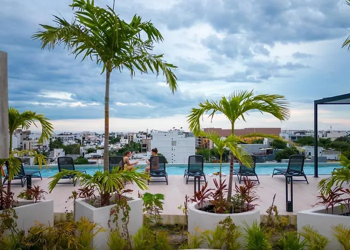 & Beautiful Studio, Roof, Cinema, Bbq, Gym, Pools, Kidszone By Yeah * Playa del Carmen