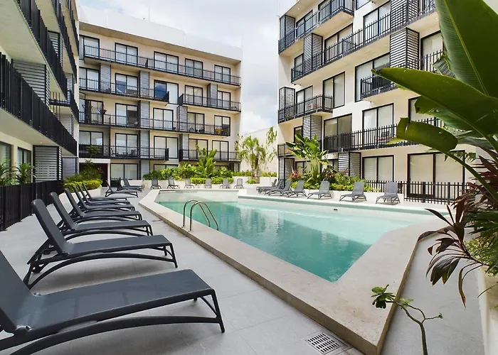 & Beautiful Studio, Roof, Cinema, Bbq, Gym, Pools, Kidszone By Yeah Apartment Playa del Carmen